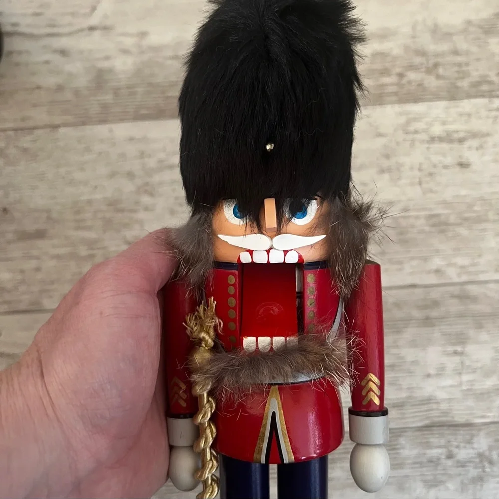 Nutcracker Vintage German- British KWO Tambourmajor - Drum Major 12 inch Rare
